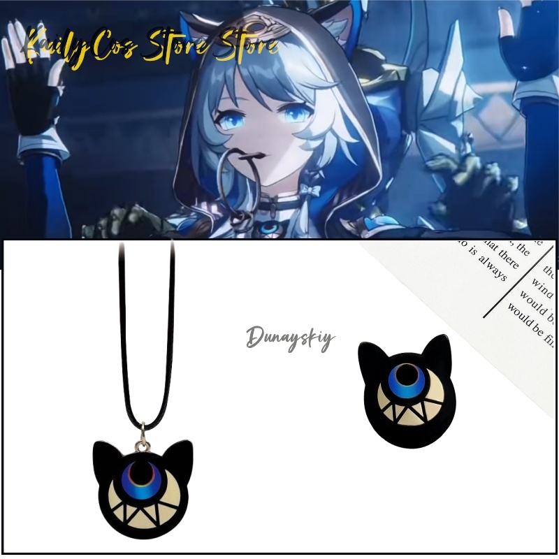 Anime Pendant Necklace - Cipher Cifera คอสเพลย์สร้อยคอเชือกจี้ Choker CHAIN เกม