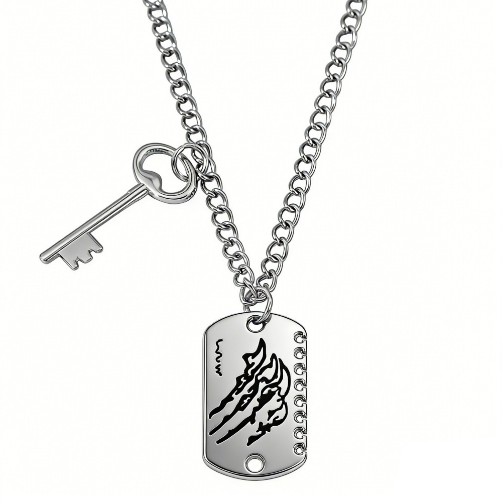 Anime Pendant Necklace - สร้อยคอแฟชั่นคู่รัก Love and Deepspace Caleb Rafayel
