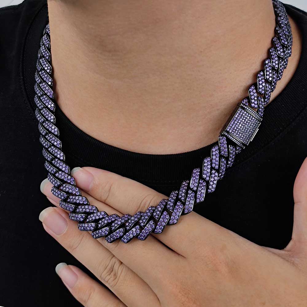สร้อยคิวบาลิงค์แบบหนา 15 มม. ช - Cuban Link Chain 12Mm บทวิจารณ์และราคา