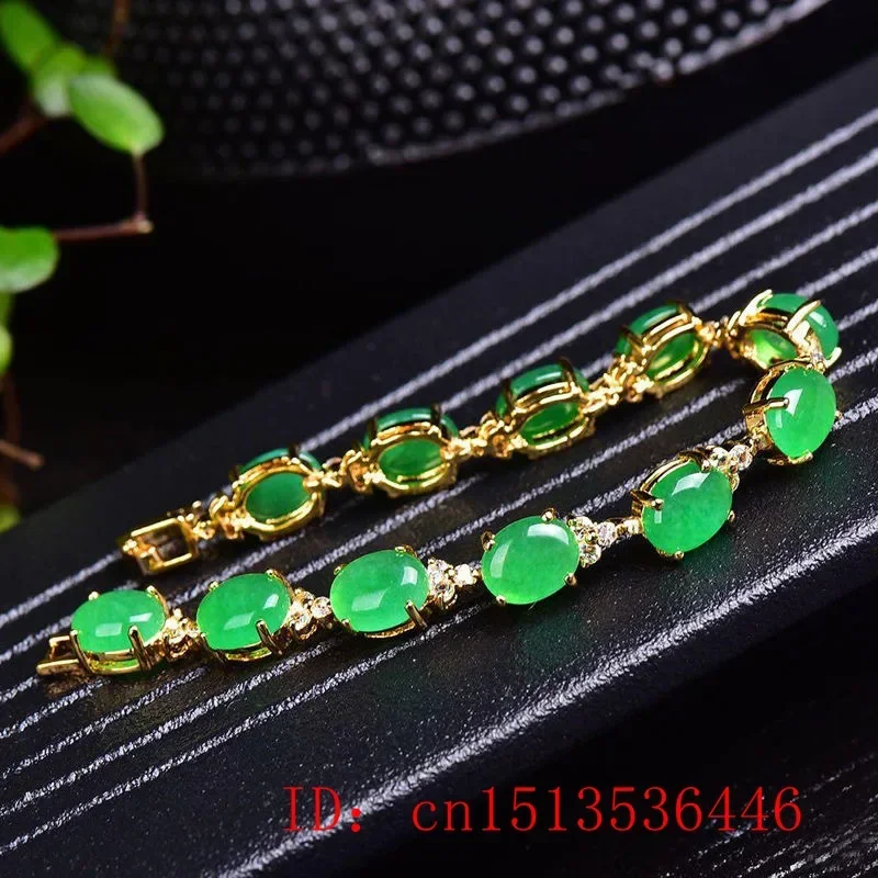 หยกสีเขียวธรรมชาติ Agate LOVE  - Bracelets บทวิจารณ์และราคา