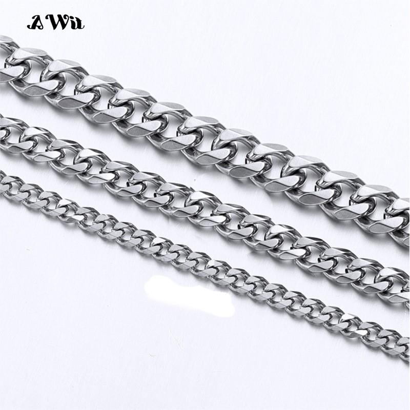 Cuban Link Chain สร้อยคอสแตนเล - Cuban Link Chain 12Mm บทวิจารณ์และราคา