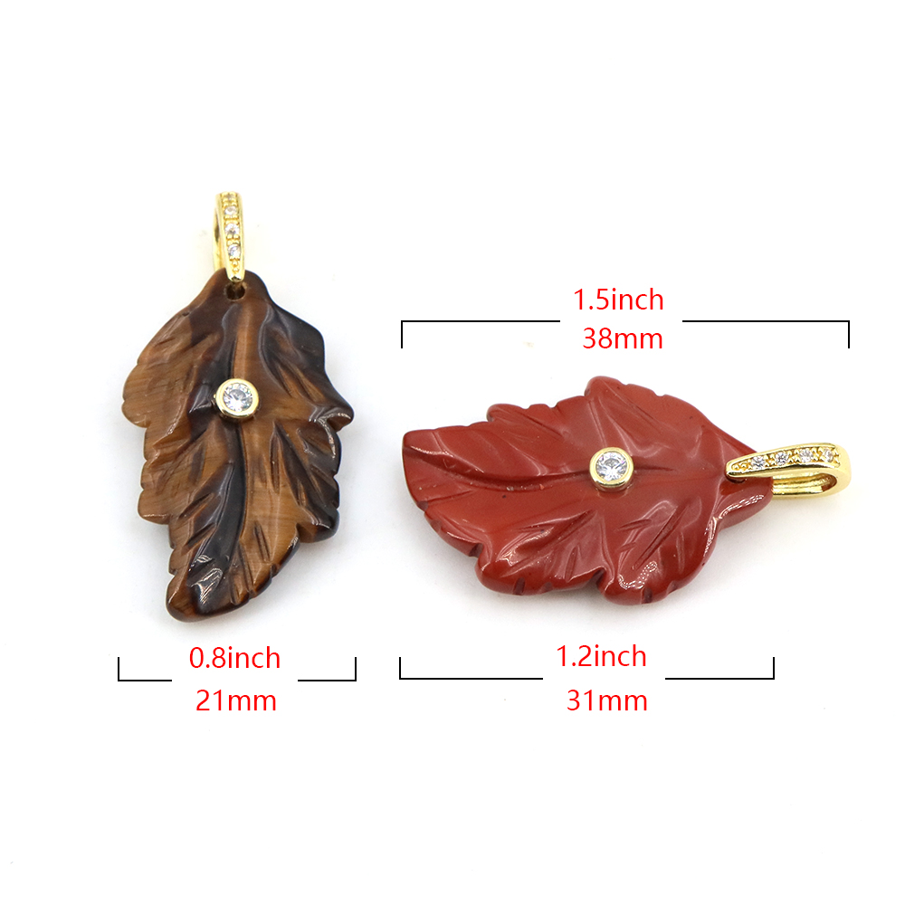 ใบคริสตัลหินธรรมชาติพร้อมจี้เพ - Crystal Pendant Necklace Natural Stone บทวิจารณ์และราคา