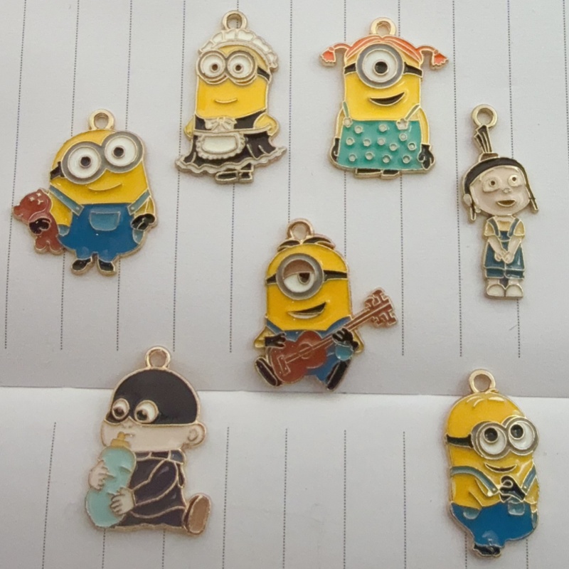 จี้การ์ตูนลายหยดน้ำมันอัลลอยด์ - Earrings บทวิจารณ์และราคา