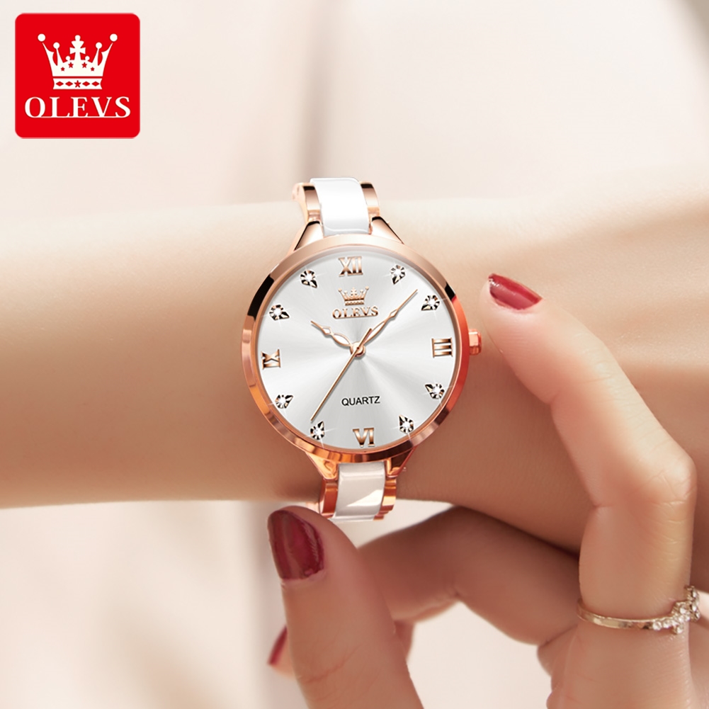 OLEVS 5872 นาฬิกาผู้หญิงนาฬิกา - Watch Accessories บทวิจารณ์และราคา