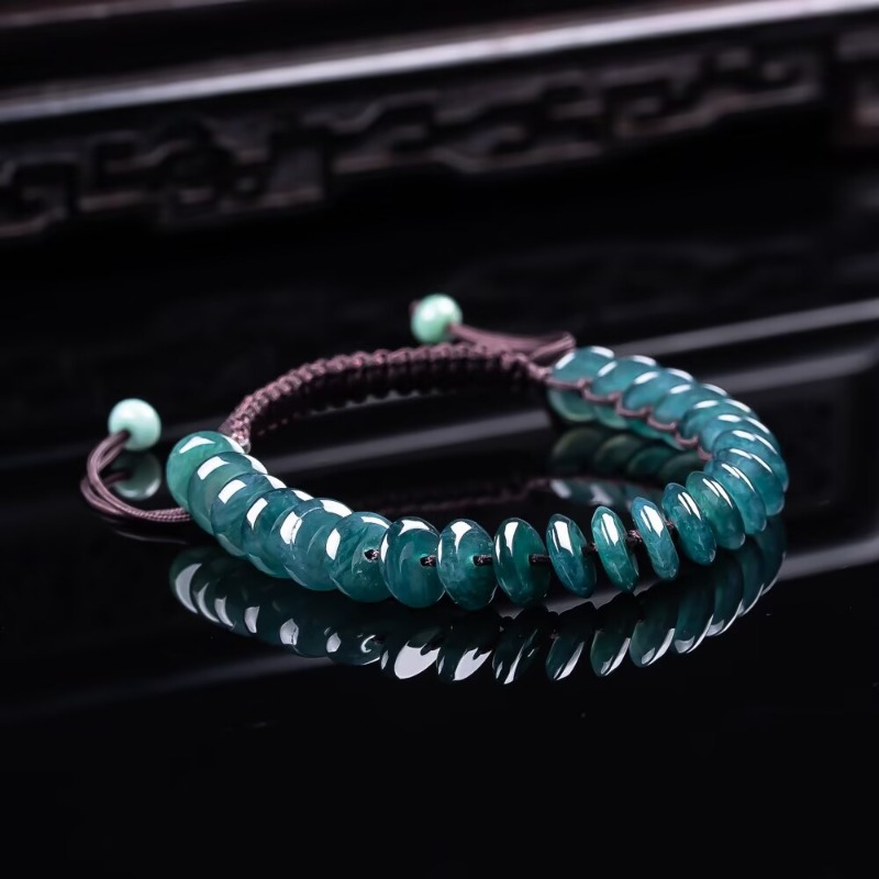สร้อยข้อมือลูกปัดอะบาคัสสีน้ำเ - Necklaces บทวิจารณ์และราคา