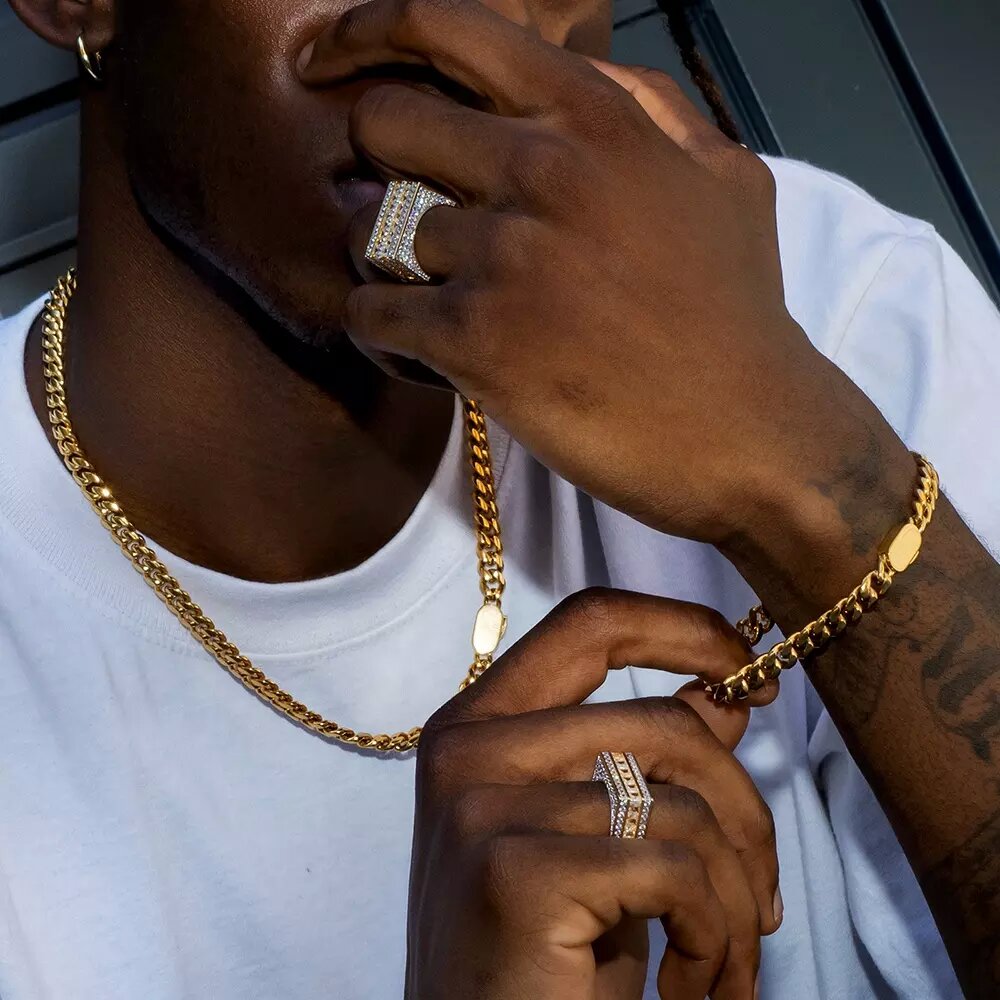 ความกว้าง 6-12 มม.สไตล์ใหม่สแต - Cuban Link Chain 12Mm บทวิจารณ์และราคา