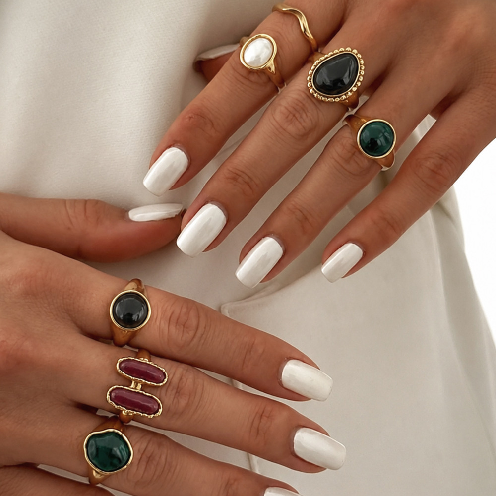 IngeSight.Z ชุด 7 ชิ้น/เซ็ต แห - Vintage Punk Knuckle Rings Set บทวิจารณ์และราคา