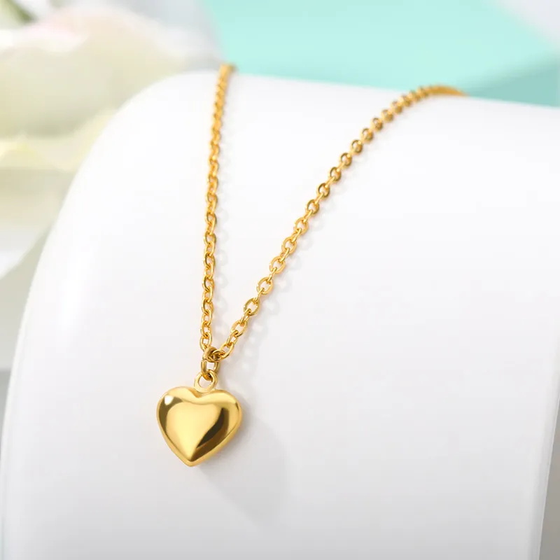 สร้อยคอแฟชั่น 2022 ผู้หญิงสแตน - Heart Locket Necklace Photo บทวิจารณ์และราคา
