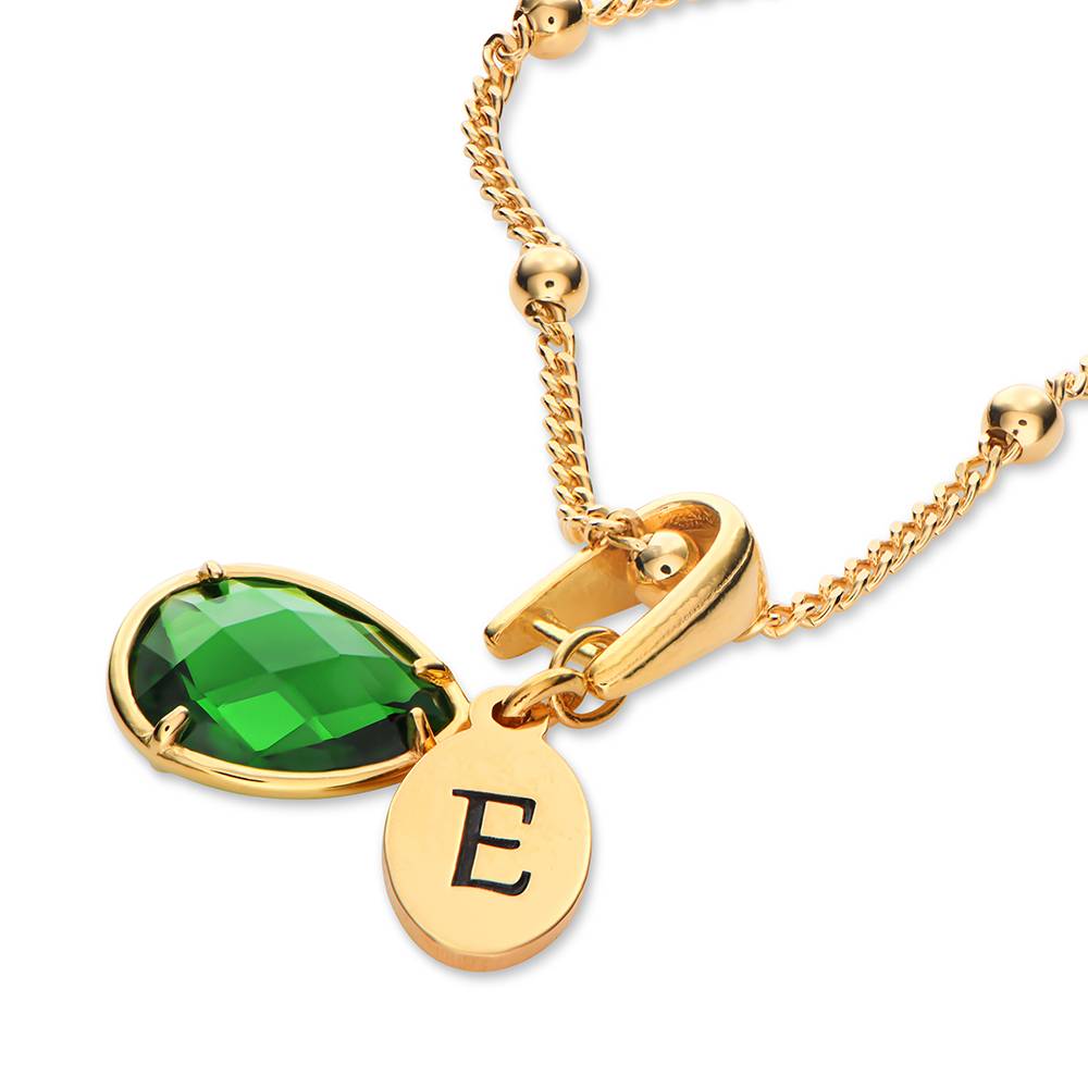ที่กําหนดเองชื่อจี้ส่วนบุคคล B - Initial Letter Necklace 18K Gold บทวิจารณ์และราคา