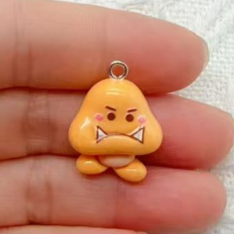 จี้การ์ตูนเรซิน 10 ชิ้น, อุปกร - Earrings บทวิจารณ์และราคา