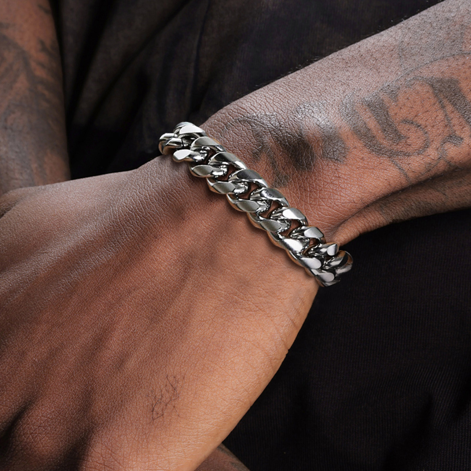 6-12MM Cuban CHAIN สร้อยข้อมือ - Cuban Link Chain 12Mm บทวิจารณ์และราคา