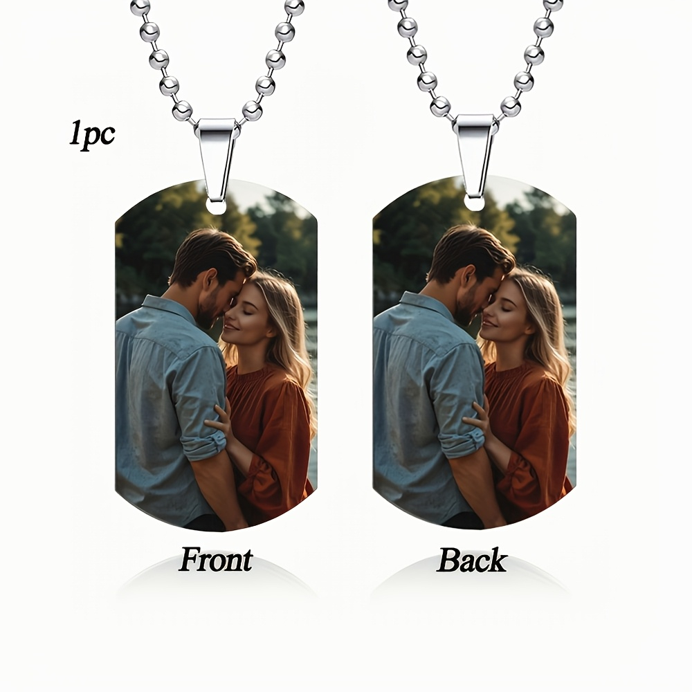 สร้อยคอจี้ผู้ชายแบบกำหนดเองได้ - Custom Name Necklace Stainless Steel บทวิจารณ์และราคา