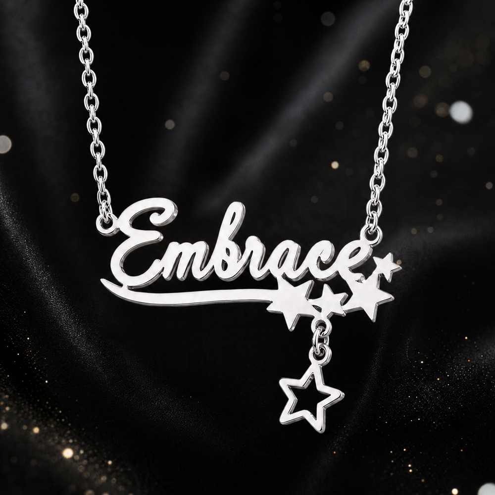 สร้อยคอชื่อผีเสื้อแบบกำหนดเองส - Custom Name Necklace Stainless Steel บทวิจารณ์และราคา