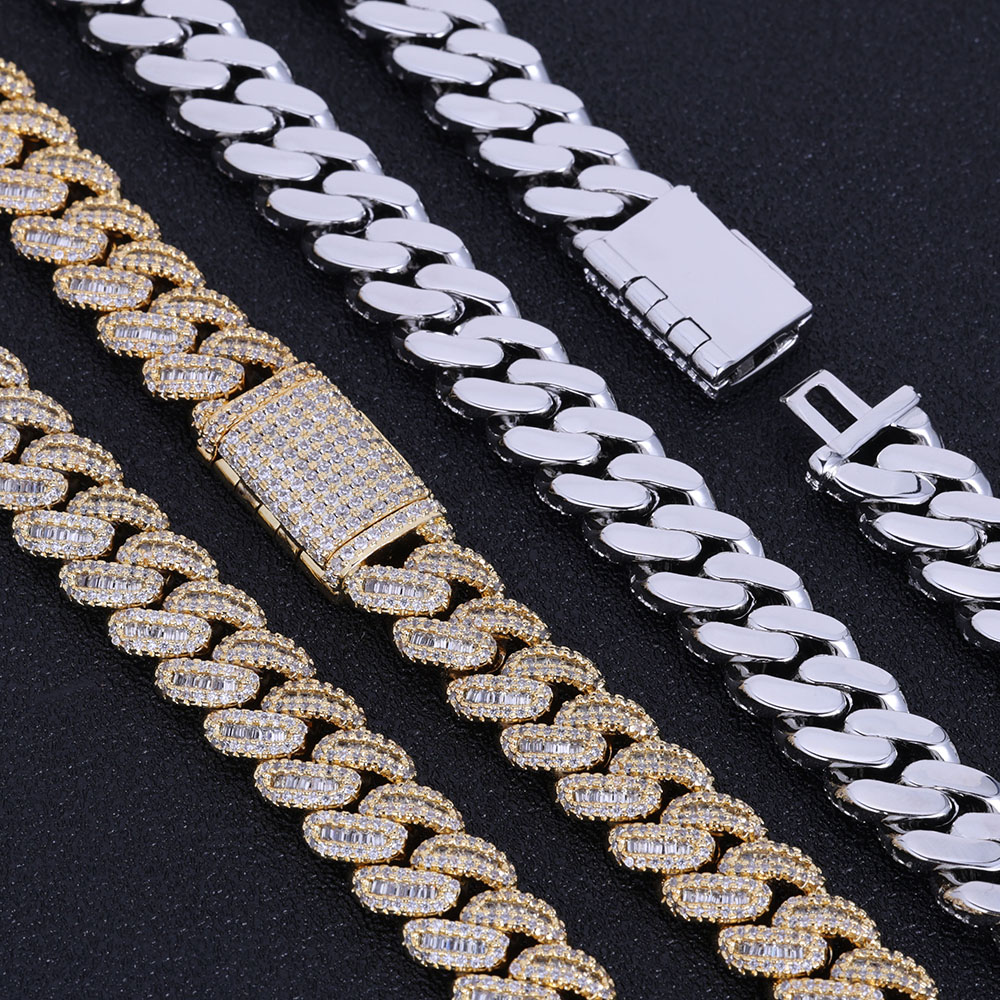 Nuoya เครื่องประดับฮิปฮอป12มม. - Cuban Link Chain 12Mm บทวิจารณ์และราคา